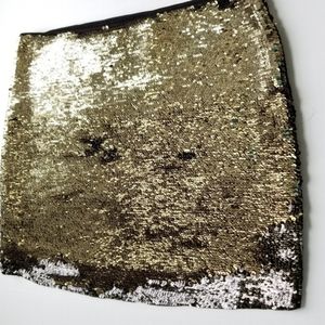 Anthropologie Bishop and Young Sequined Mini Skirt